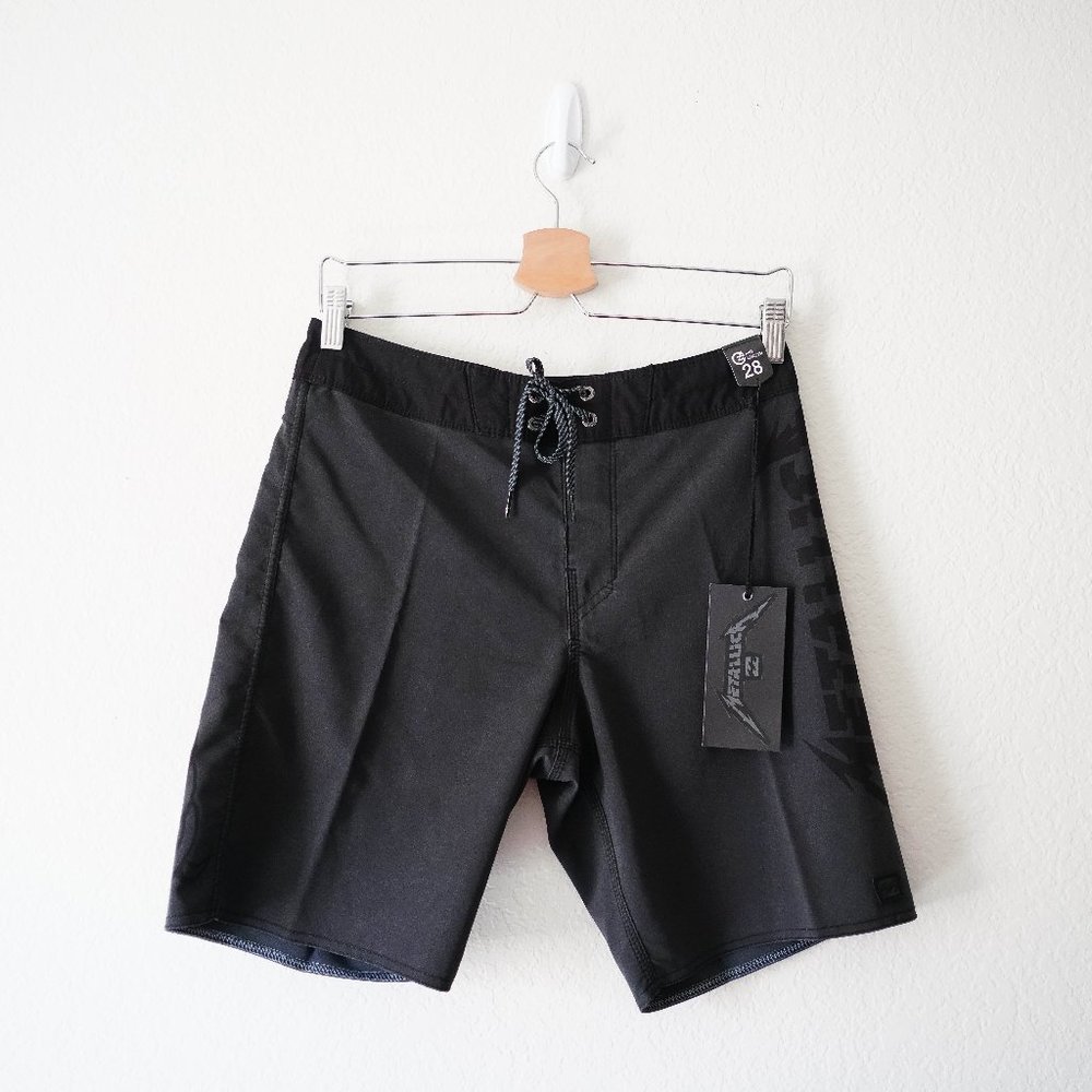 Billabong x Metallica Black Album Board Shorts